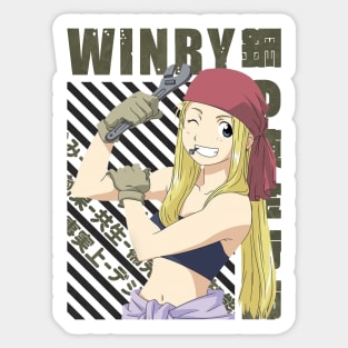 Fullmetal Alchemist - Winry Rockbell Sticker